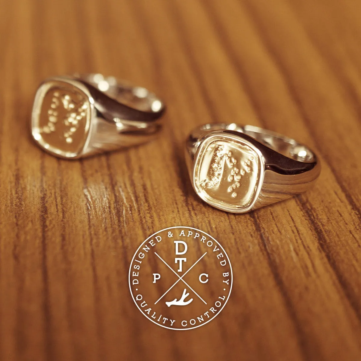 14k White & Yellow Gold Wedding Band — 3