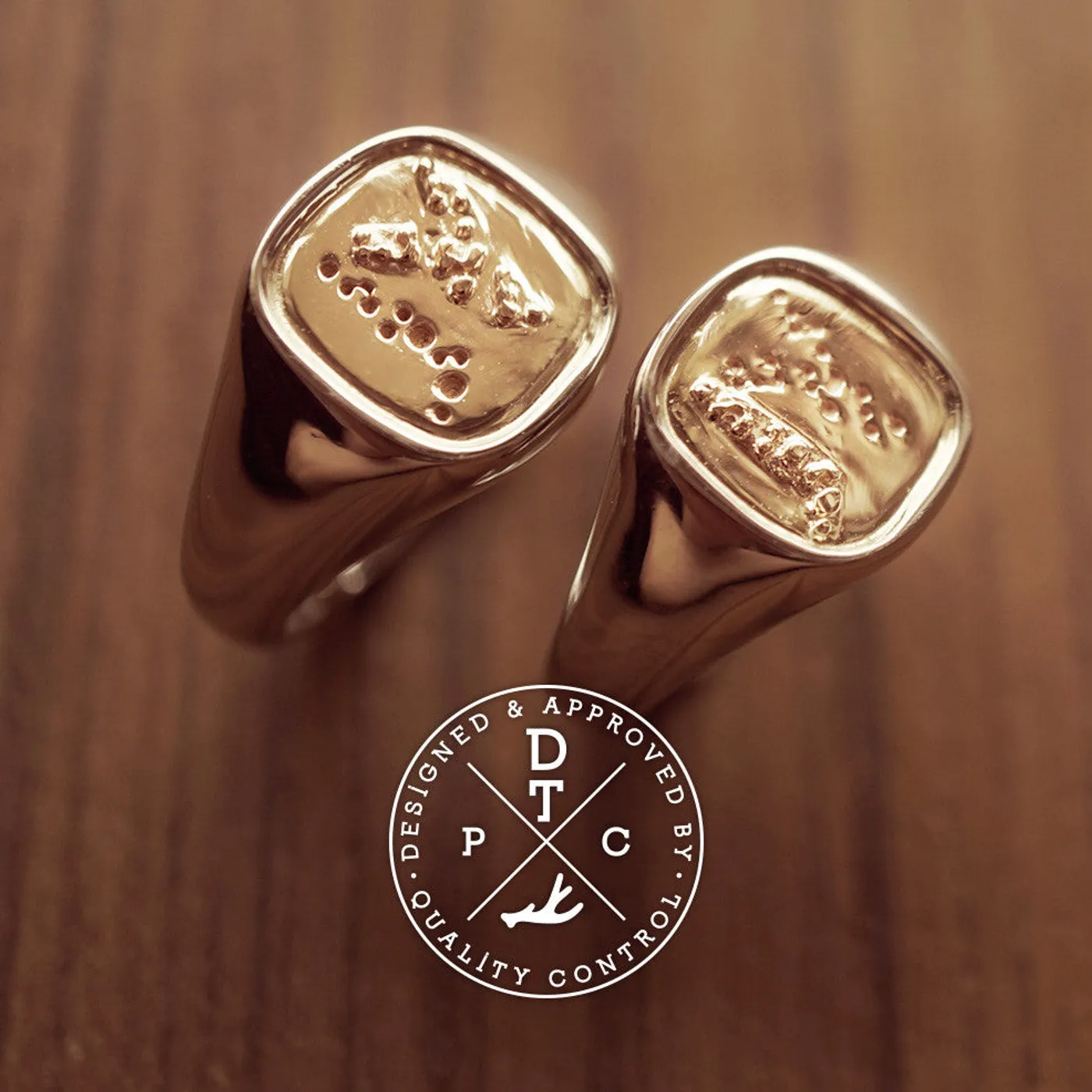 14k White & Yellow Gold Wedding Band — view 2