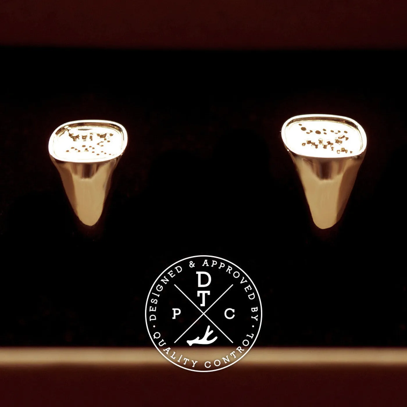 14k White & Yellow Gold Wedding Band — view 11