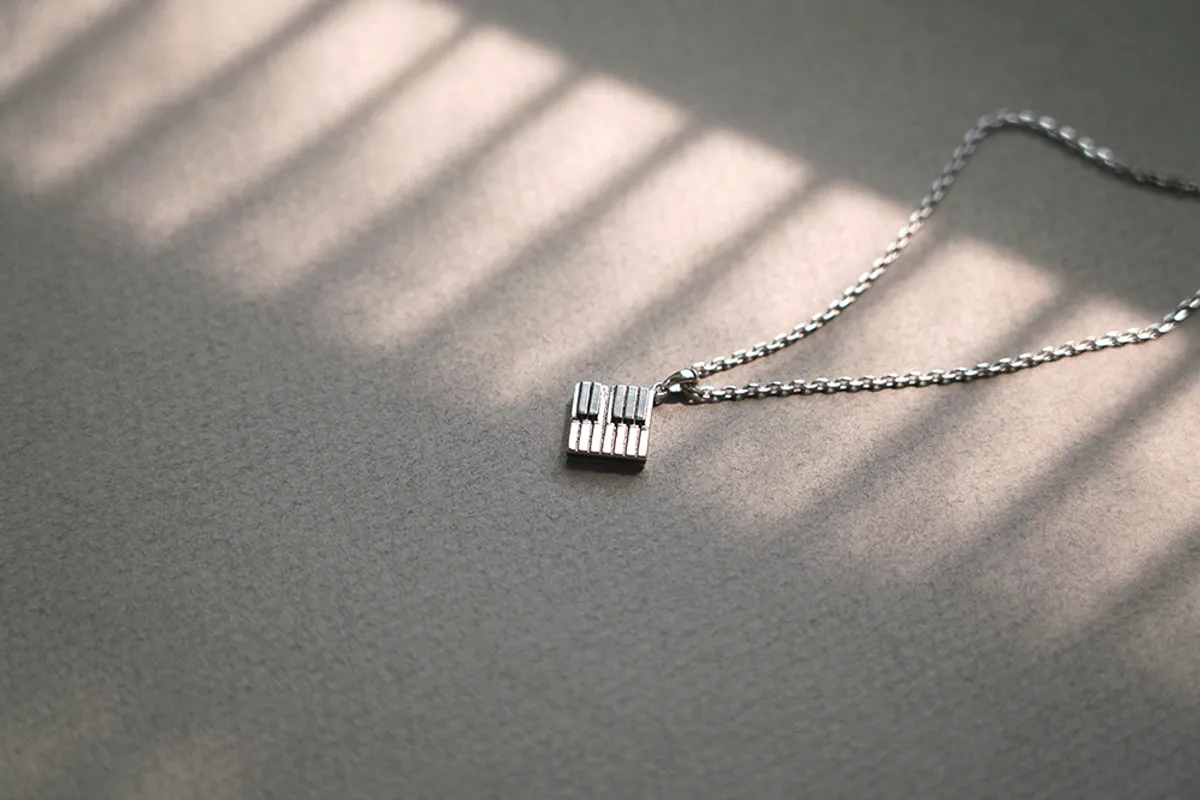 925 Silver Pendant & Necklace (Paino) — 7