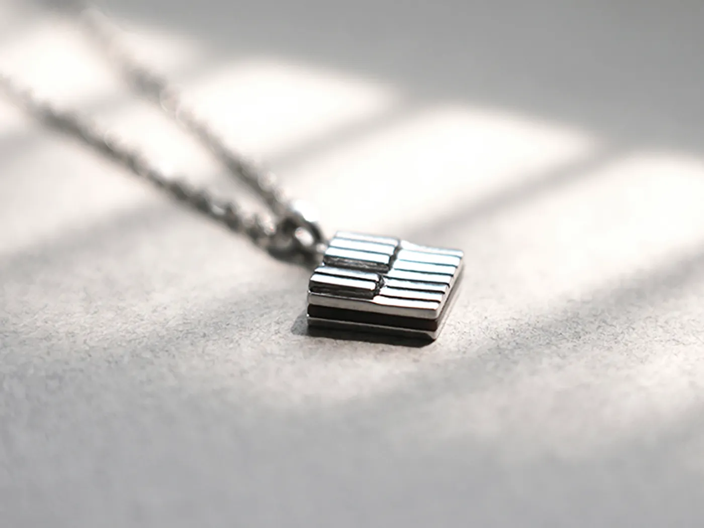 925 Silver Pendant & Necklace (Paino) — view 6