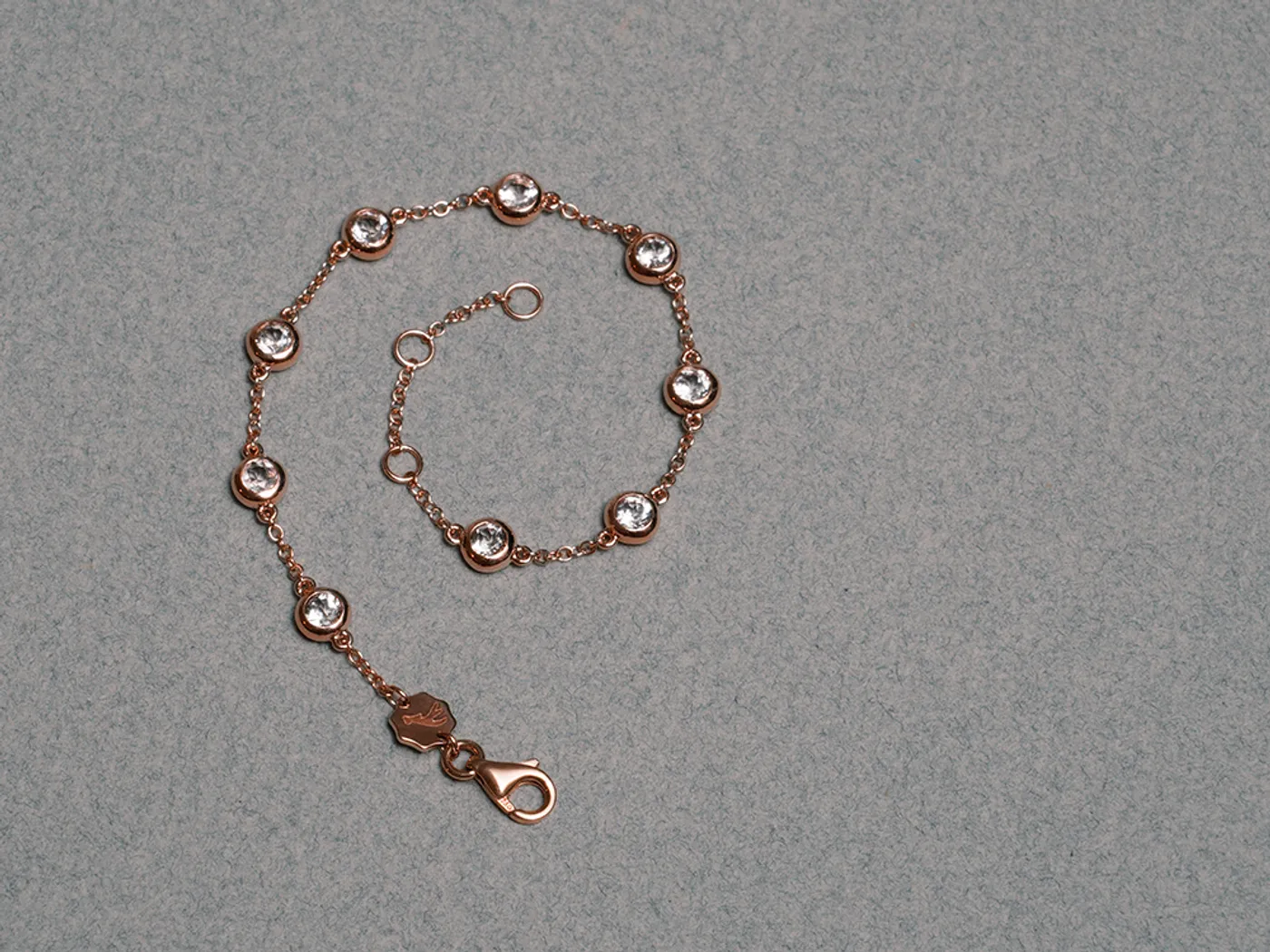 18k Rose Gold Bracelet (Morganite) — view 2