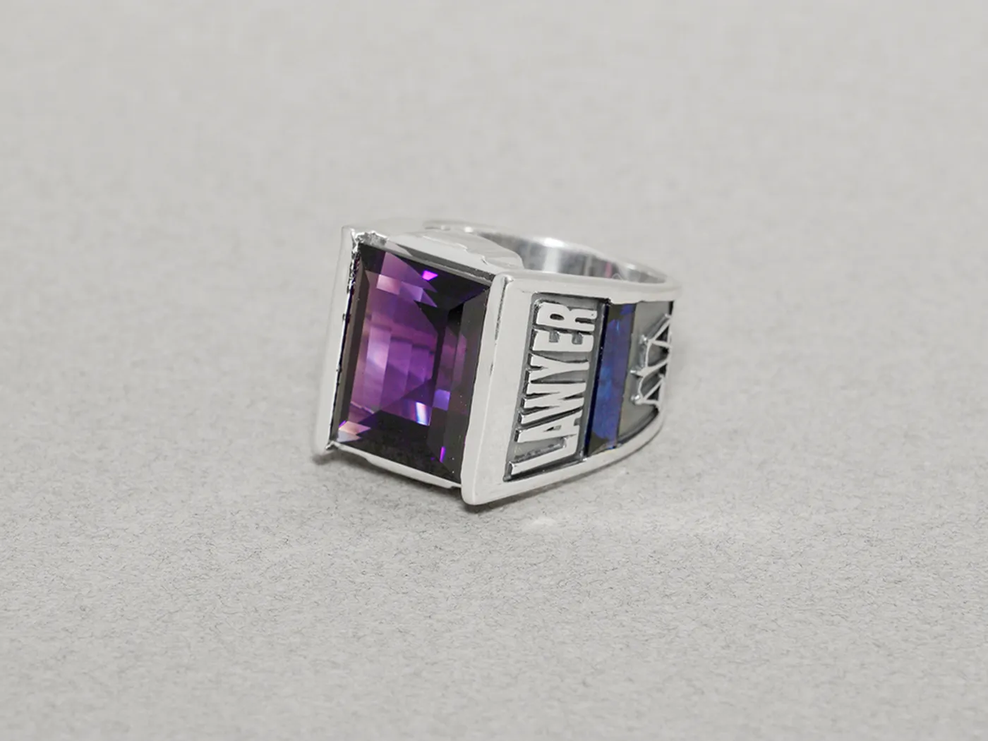 925 Silver Ring with Gems — view 8