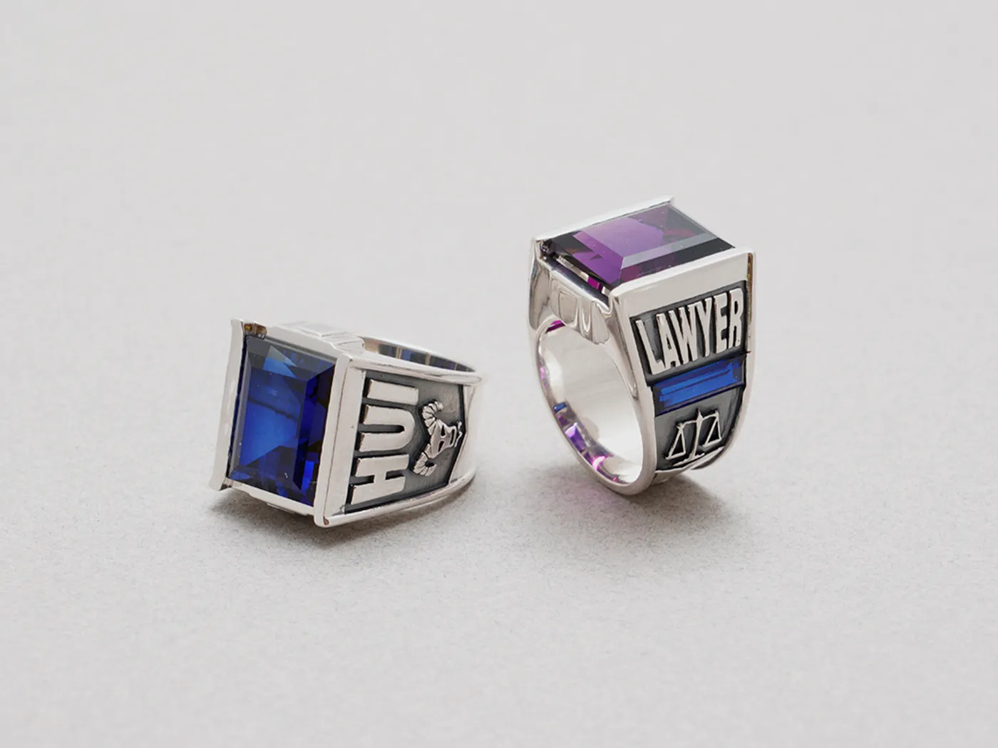 925 Silver Ring with Gems — view 3