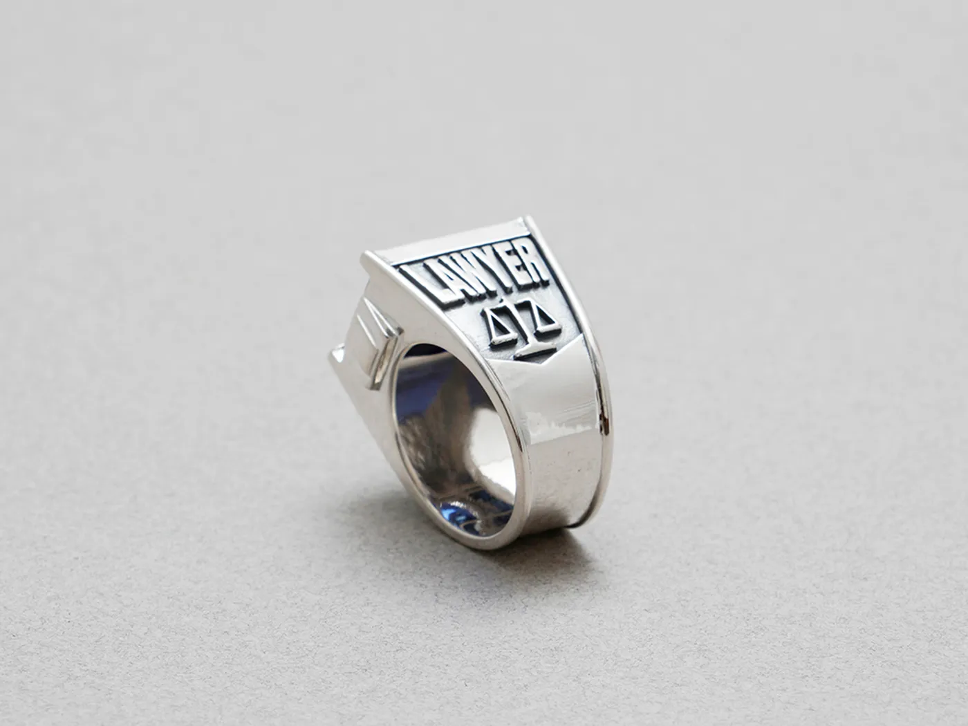 925 Silver Ring with Gems — view 2