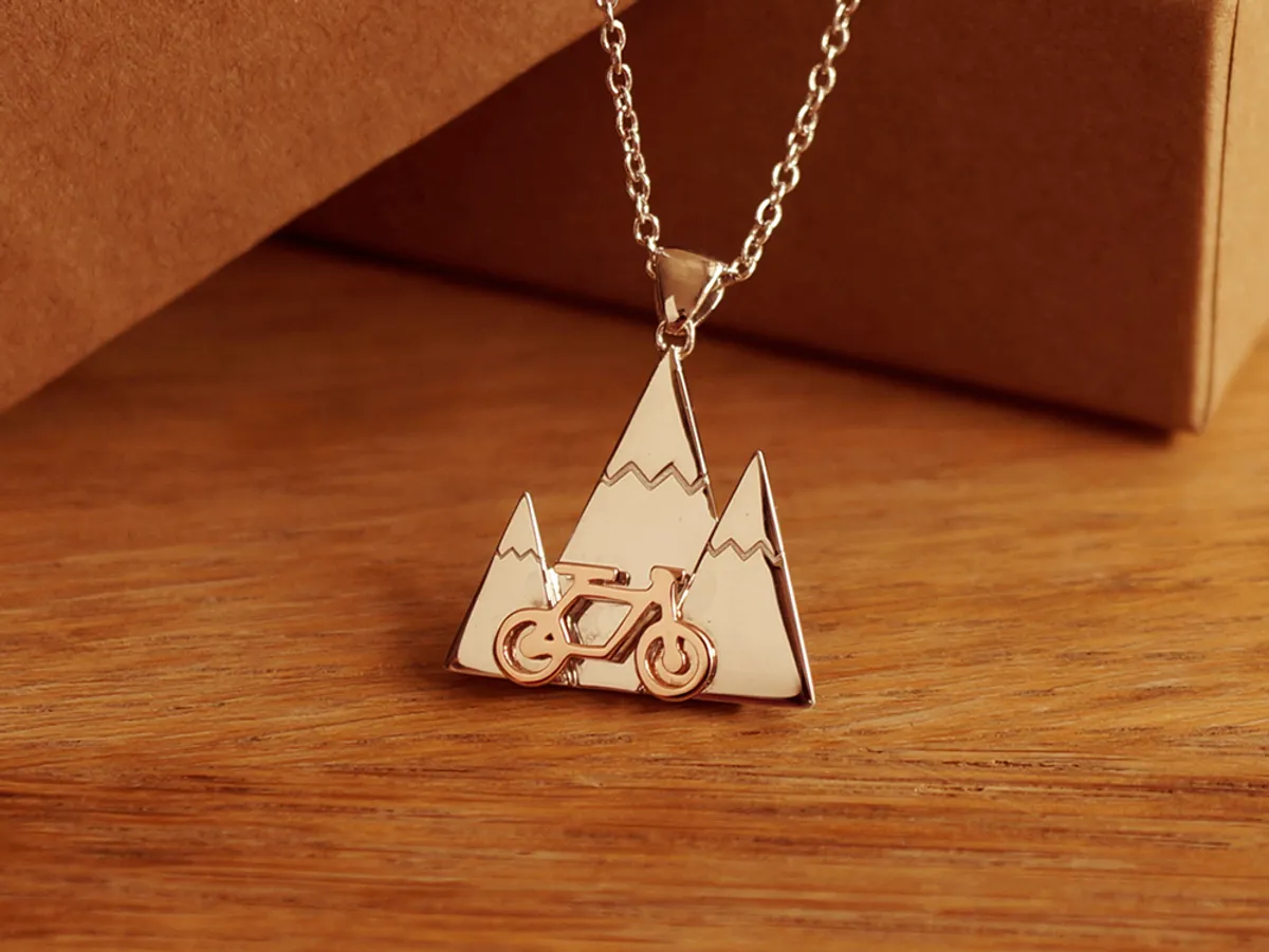 925 Silver Pendant (bicycle) — 5