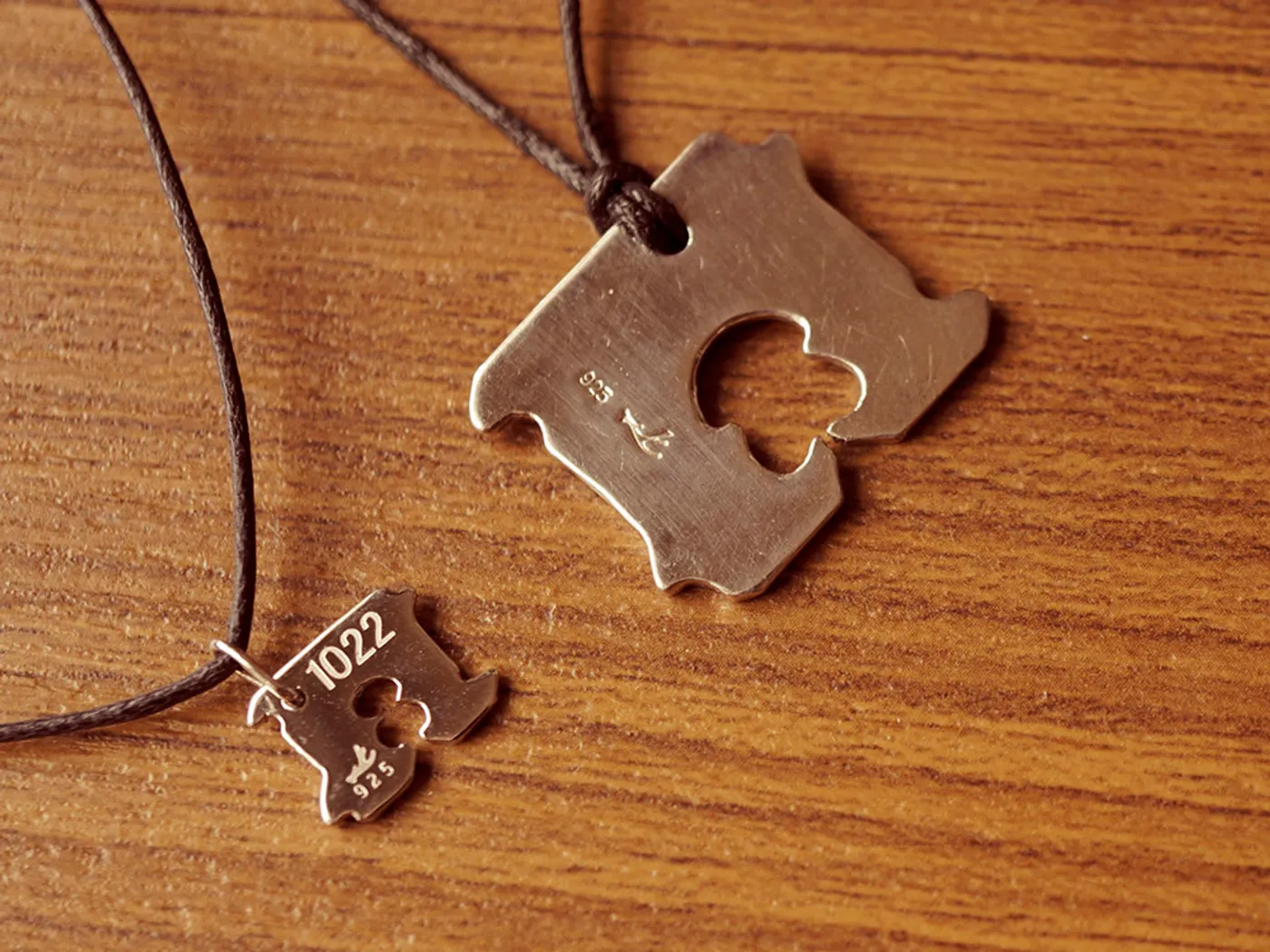 925 Silver Mini Expiry Date Pendant — view 1