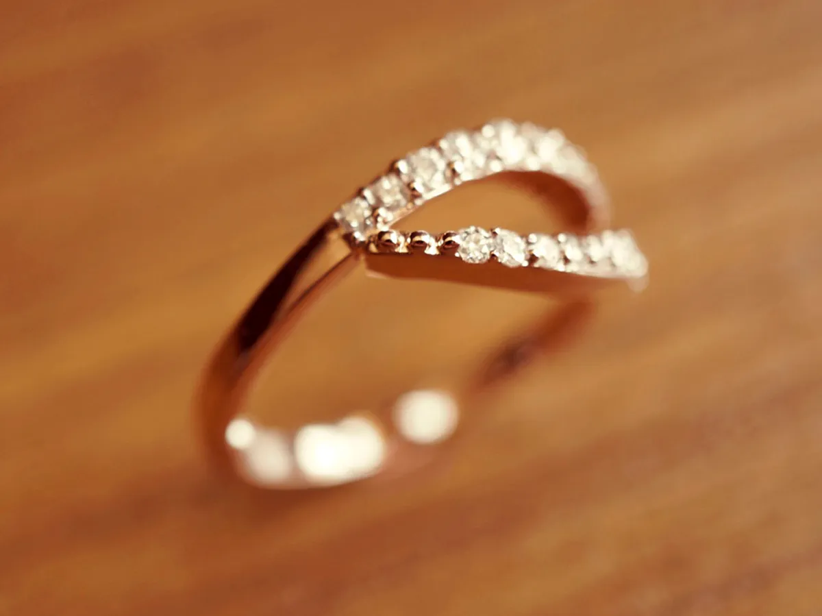 18k Rose Gold Ring — 3