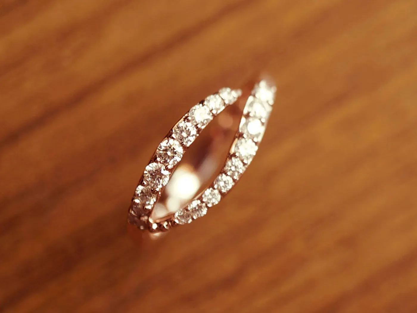 18k Rose Gold Ring — view 2