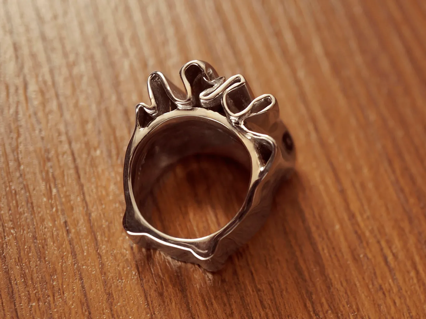 925 Silver RIng (Da Crease Ring) — view 3