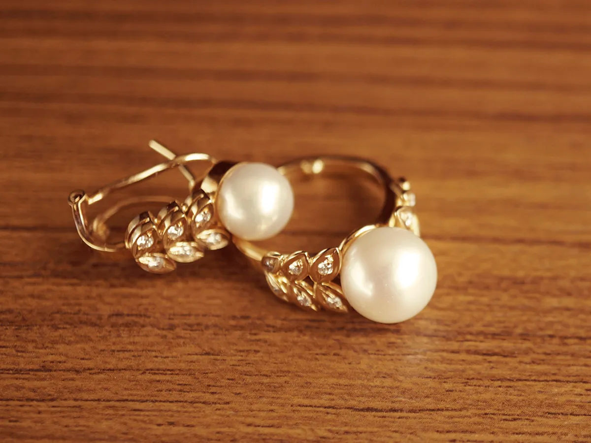 18k White Gold Ring (Pearl) — 5