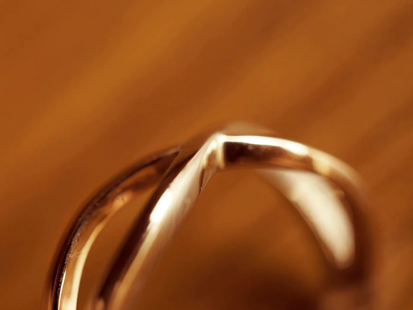 18k Rose Gold & 925 Silver Ring (Infinity) — view 3