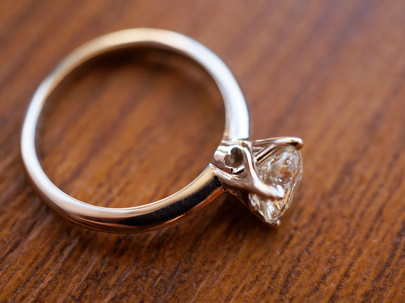 PT Diamond Ring with GIA — view 2