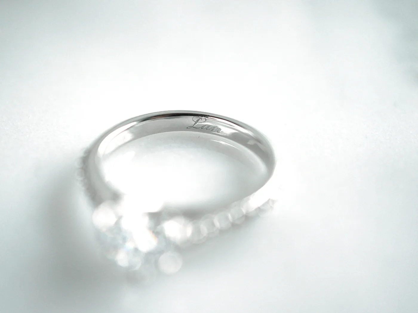 PT Diamond Ring with GIA (heart shape) — view 1