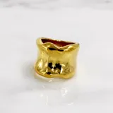 骨 戒指 · 尾指 · 黃金 1