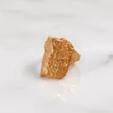石戒指 · 玫瑰金 1