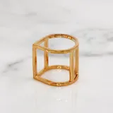 淚 戒指 · 玫瑰金 2