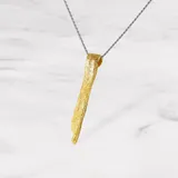樹皮吊墜 · 黃金 2